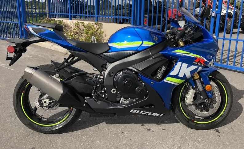 Hubb Suzuki Gsx 750 17 Sports Super Sports Bike Blue Ras Al Khaimah